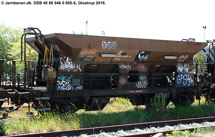 DSB Tjenestevogn 30 86 946 0 805-7 DSB Tjenestevogn 30 86 946 0 805-7