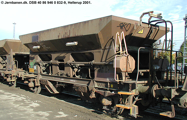 DSB Tjenestevogn 30 86 946 0 832-1 DSB Tjenestevogn 30 86 946 0 832-1