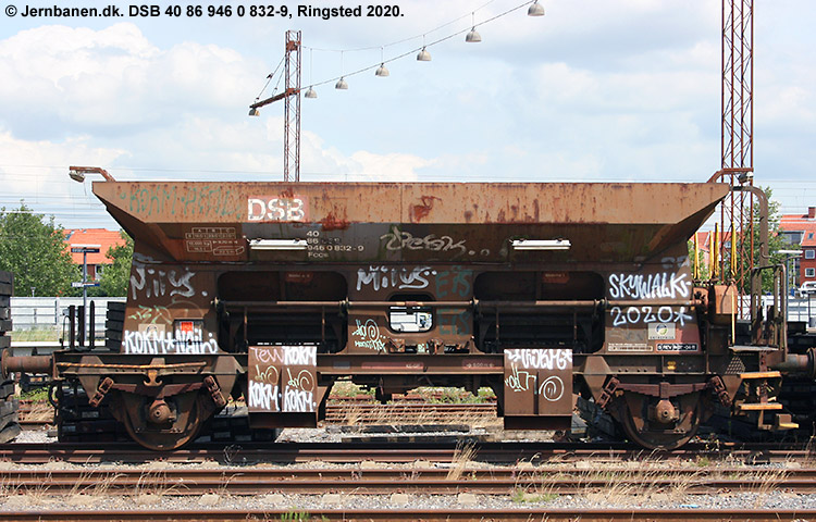 DSB Tjenestevogn 30 86 946 0 832-1 DSB Tjenestevogn 30 86 946 0 832-1