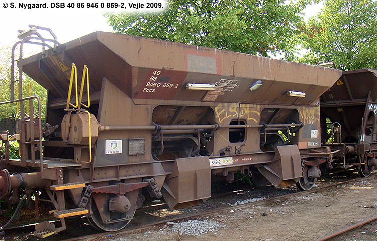 DSB Tjenestevogn 30 86 946 0 859-4 DSB Tjenestevogn 30 86 946 0 859-4