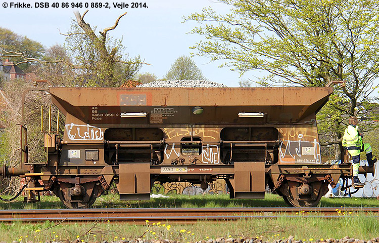 DSB Tjenestevogn 30 86 946 0 859-4 DSB Tjenestevogn 30 86 946 0 859-4