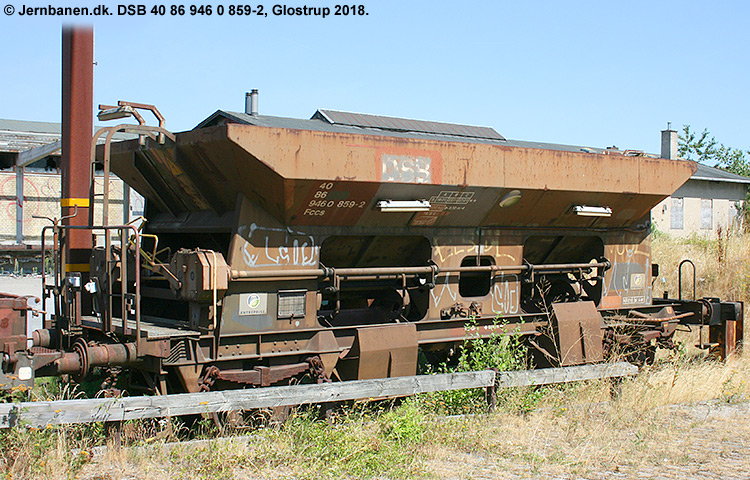 DSB Tjenestevogn 30 86 946 0 859-4 DSB Tjenestevogn 30 86 946 0 859-4