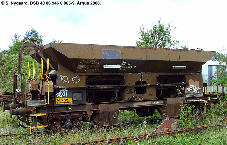 DSB Tjenestevogn 30 86 946 0 865-1 DSB Tjenestevogn 30 86 946 0 865-1