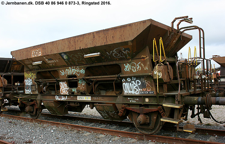 DSB Tjenestevogn 30 86 946 0 873-5 DSB Tjenestevogn 30 86 946 0 873-5