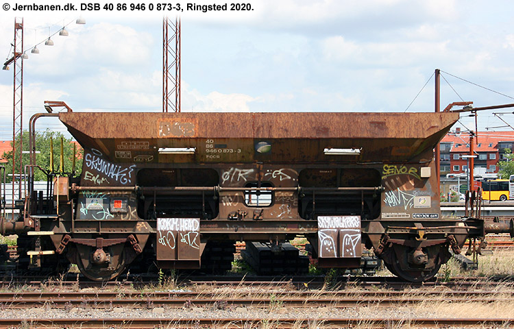 DSB Tjenestevogn 30 86 946 0 873-5 DSB Tjenestevogn 30 86 946 0 873-5