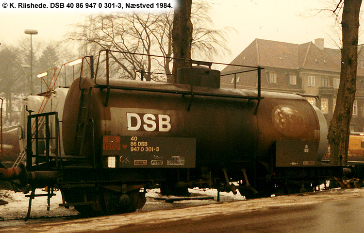 DSB Tjenestevogn 30 86 947 0 301-5