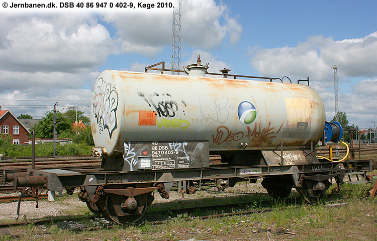 DSB Tjenestevogn 40 86 947 0 402-9 DSB Tjenestevogn 40 86 947 0 402-9