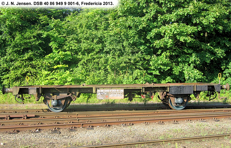 DSB Tjenestevogn 40 86 949 9 001-6 DSB Tjenestevogn 40 86 949 9 001-6