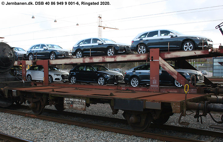 DSB Tjenestevogn 40 86 949 9 001-6 DSB Tjenestevogn 40 86 949 9 001-6