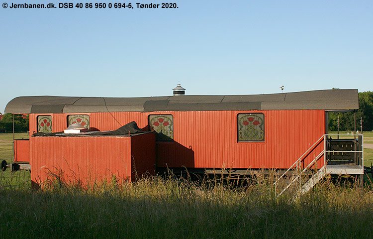 DSB Tjenestevogn 40 86 950 0 694-5