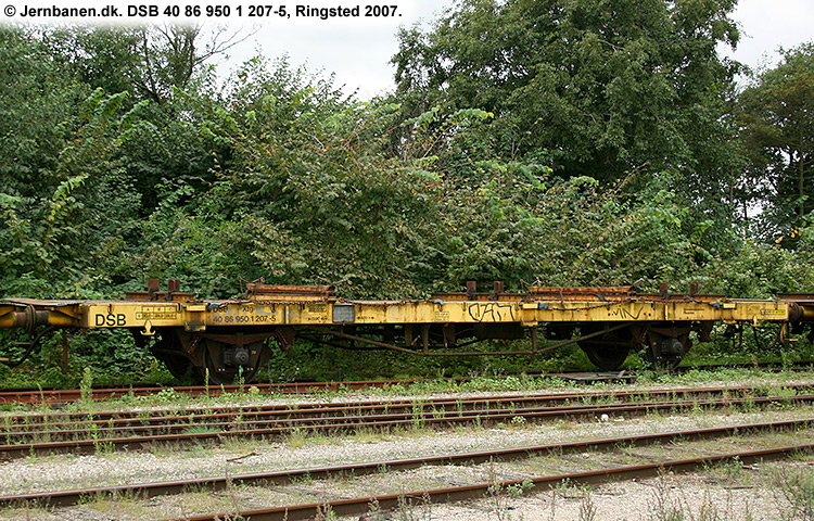 DSB Tjenestevogn 40 86 950 1 207-5 DSB Tjenestevogn 40 86 950 1 207-5