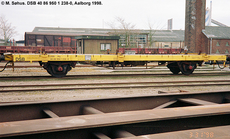 DSB Tjenestevogn 40 86 950 1 238-0 DSB Tjenestevogn 40 86 950 1 238-0