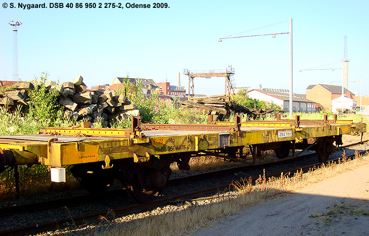 DSB Tjenestevogn 40 86 950 1 275-2 DSB Tjenestevogn 40 86 950 1 275-2
