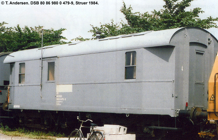 DSB Tjenestevogn 80 86 980 0 479-9 DSB Tjenestevogn 80 86 980 0 479-9