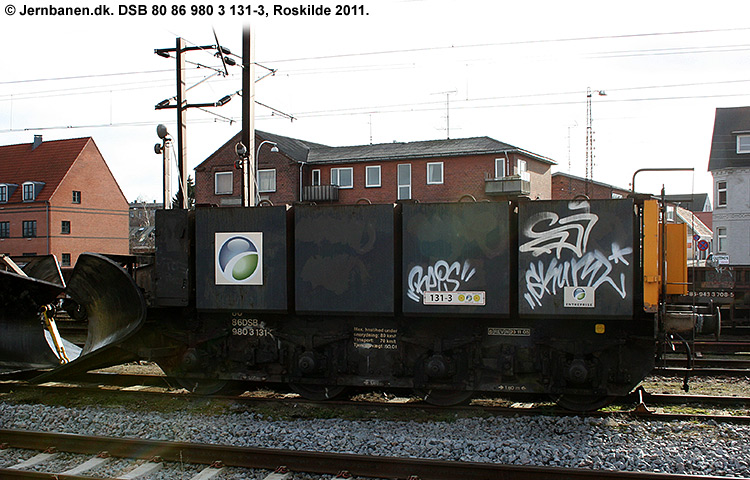 DSB Tjenestevogn 80 86 980 3 131-3