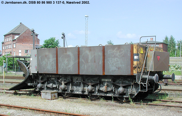 DSB Tjenestevogn 80 86 980 3 137-0 DSB Tjenestevogn 80 86 980 3 137-0