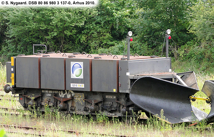 DSB Tjenestevogn 80 86 980 3 137-0 DSB Tjenestevogn 80 86 980 3 137-0
