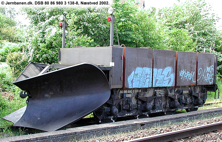 DSB Tjenestevogn 80 86 980 3 138-8 DSB Tjenestevogn 80 86 980 3 138-8