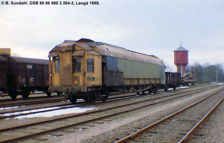 DSB Tjenestevogn 80 86 980 3 264-2 DSB Tjenestevogn 80 86 980 3 264-2