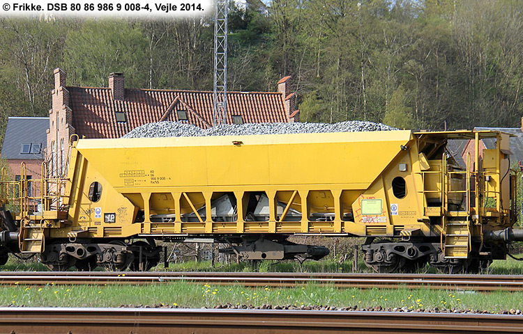 DSB Tjenestevogn 80 86 986 9 008-4 DSB Tjenestevogn 80 86 986 9 008-4