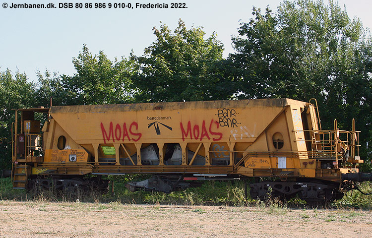 DSB Tjenestevogn 80 86 986 9 010-0