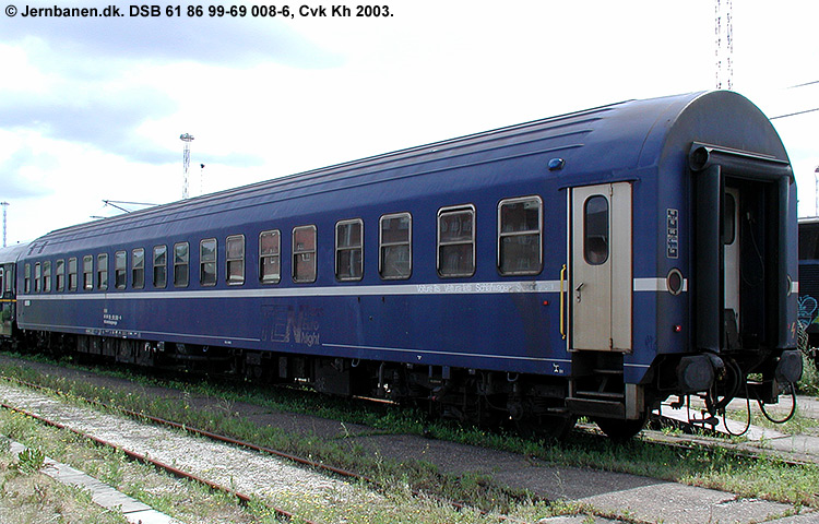 DSB Tjenestevogn 61 86 99-69 008-6