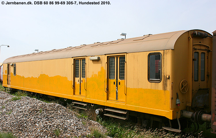 DSB Tjenestevogn 60 86 99-69 305-7 DSB Tjenestevogn 60 86 99-69 305-7