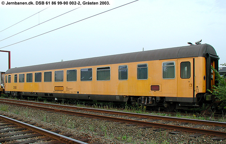 DSB Tjenestevogn 61 86 99-90 002-2 DSB Tjenestevogn 61 86 99-90 002-2