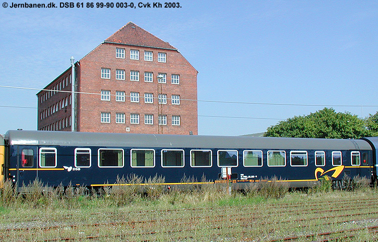 DSB Tjenestevogn 61 86 99-90 003-0 DSB Tjenestevogn 61 86 99-90 003-0