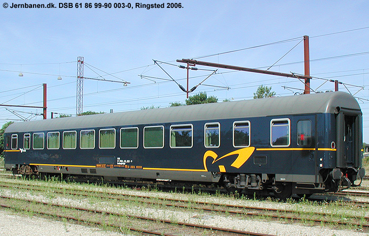 DSB Tjenestevogn 61 86 99-90 003-0 DSB Tjenestevogn 61 86 99-90 003-0