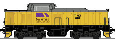 Bantåg T43 248