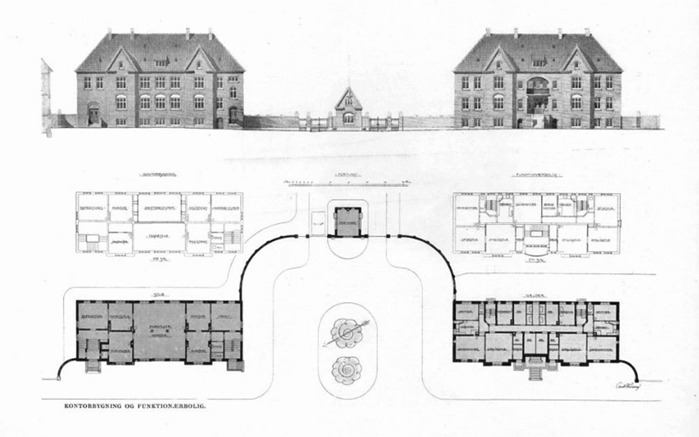 Valby Gasværk 1909