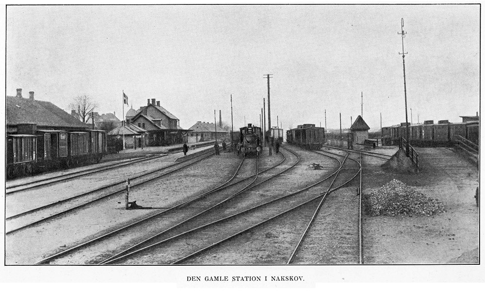 Den gamle station i Nakskov