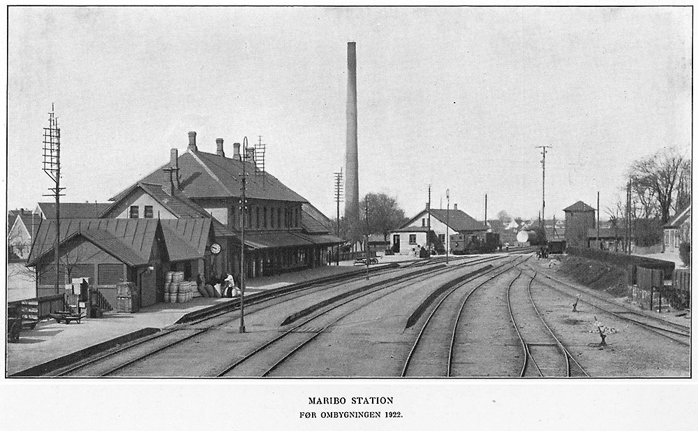 Maribo station 1922