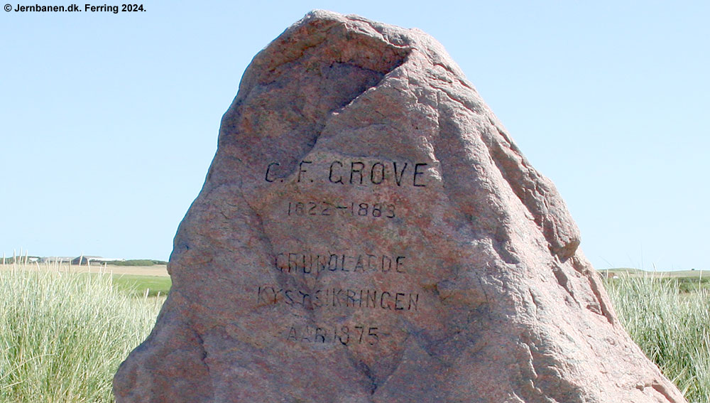 Mindesten for C. F. Grove i Ferring 2024
