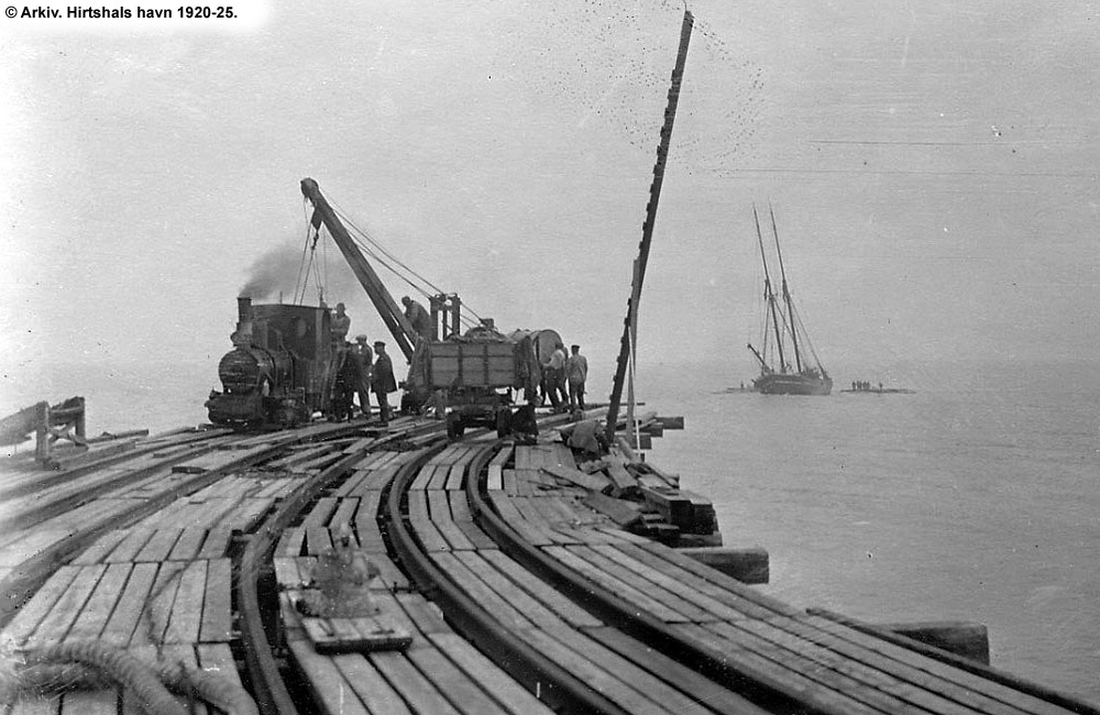 Hirtshals havn 1920-25