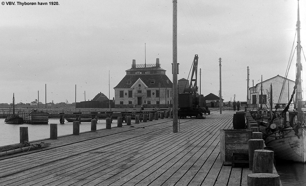 Thyborøn havn 1920