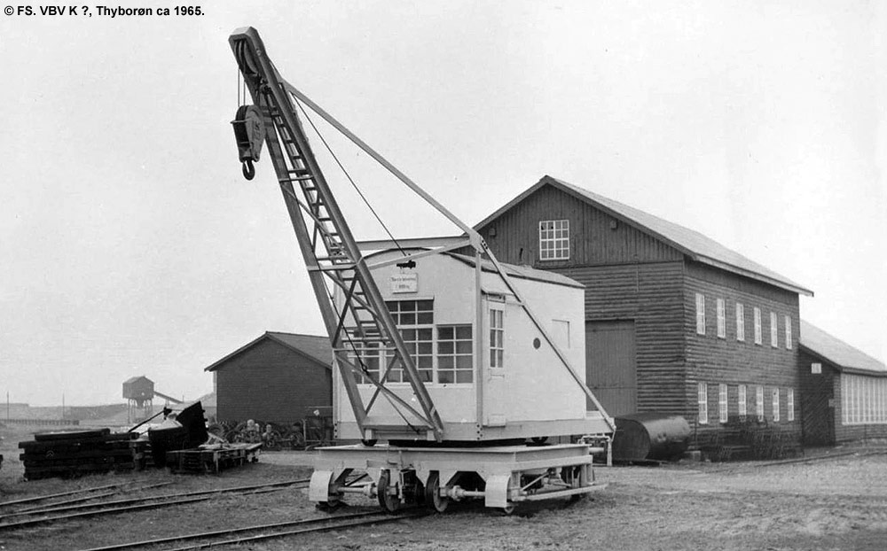 VBV kran i Thyborøn ca 1965