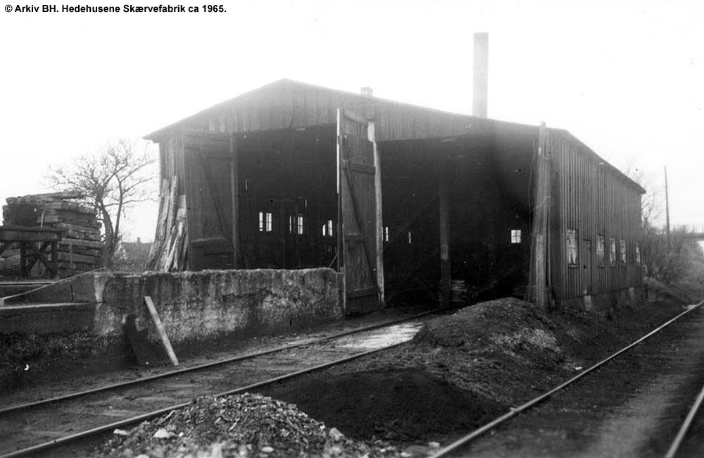 Hedehusene Skærvefabrik remisen