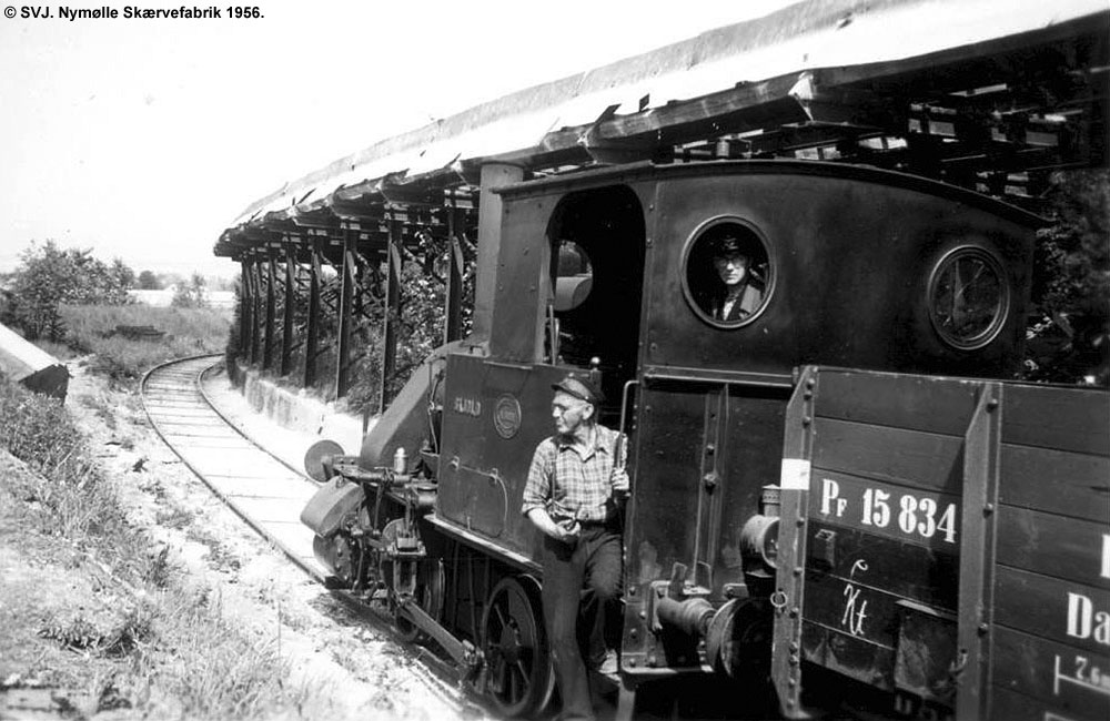 Nymølle Skærvefabrik 1956