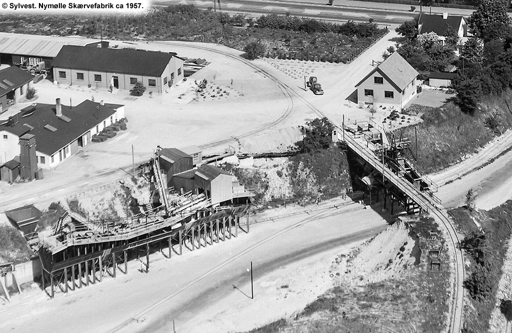 Nymølle Skærvefabrik 1957