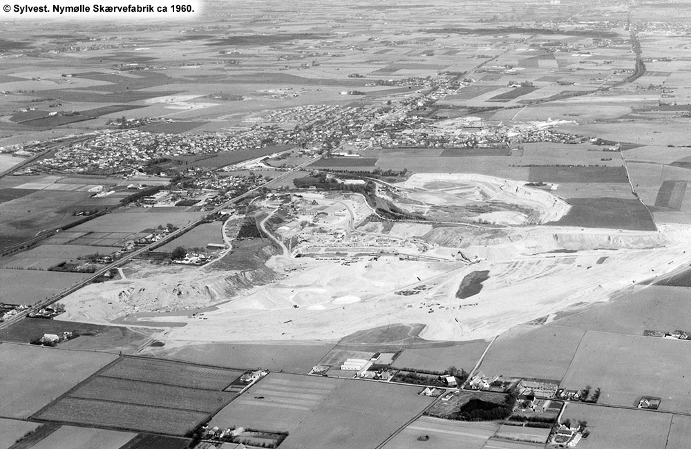 Nymølle Skærvefabrik ca 1960