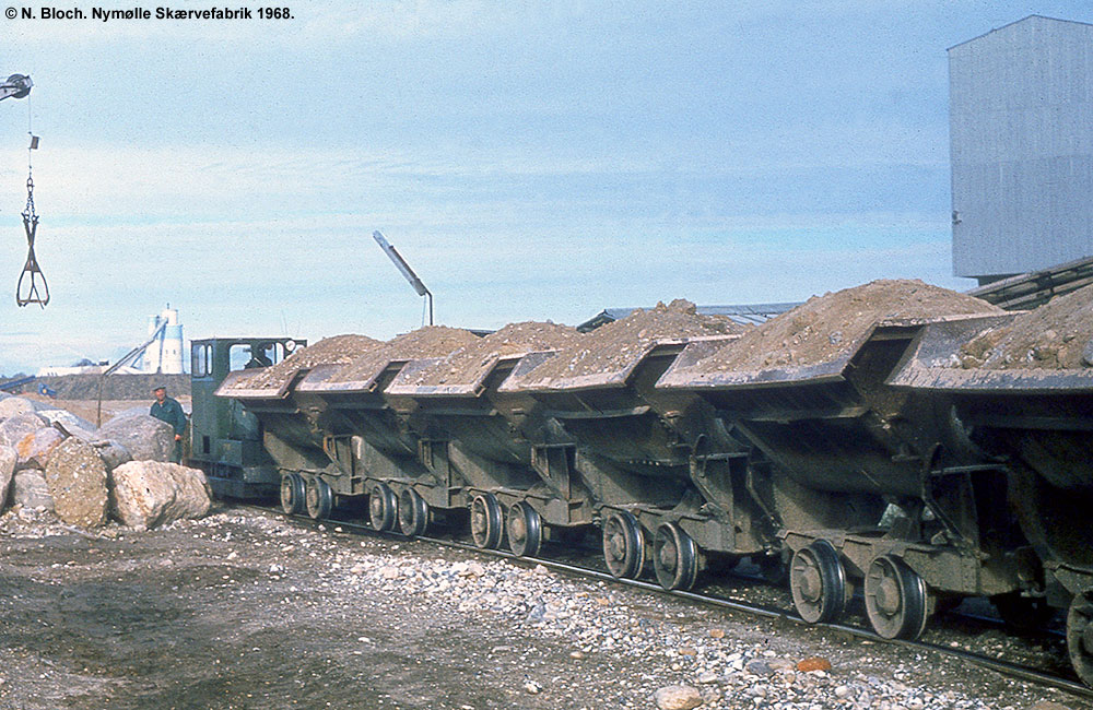 Nymølle Skærvefabrik 1968
