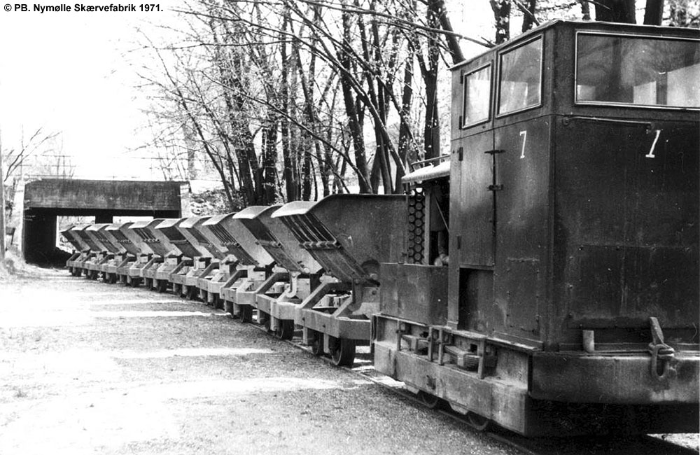 Nymølle Skærvefabrik 1971