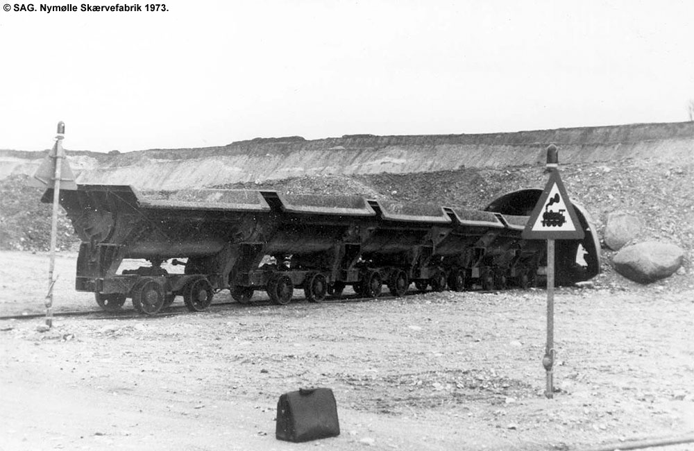 Nymølle Skærvefabrik 1973