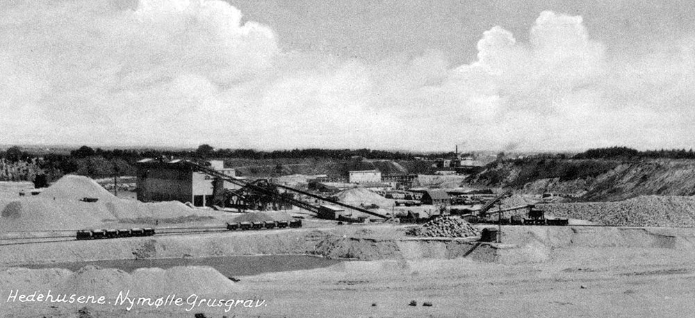 Hedehusene. Nymølle grusgrav.