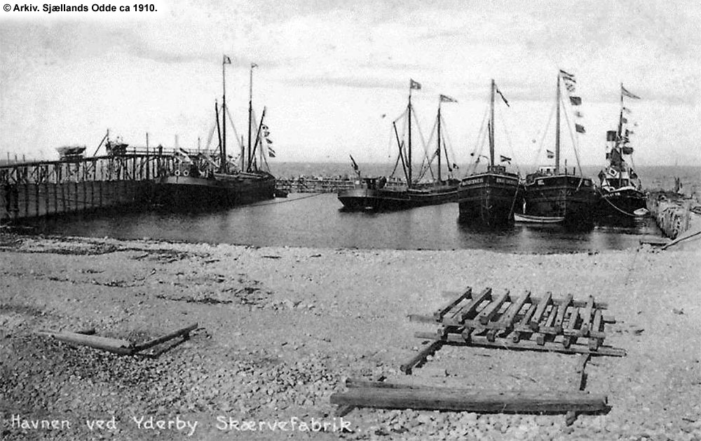 Yderby skærvefabrik ca 1910
