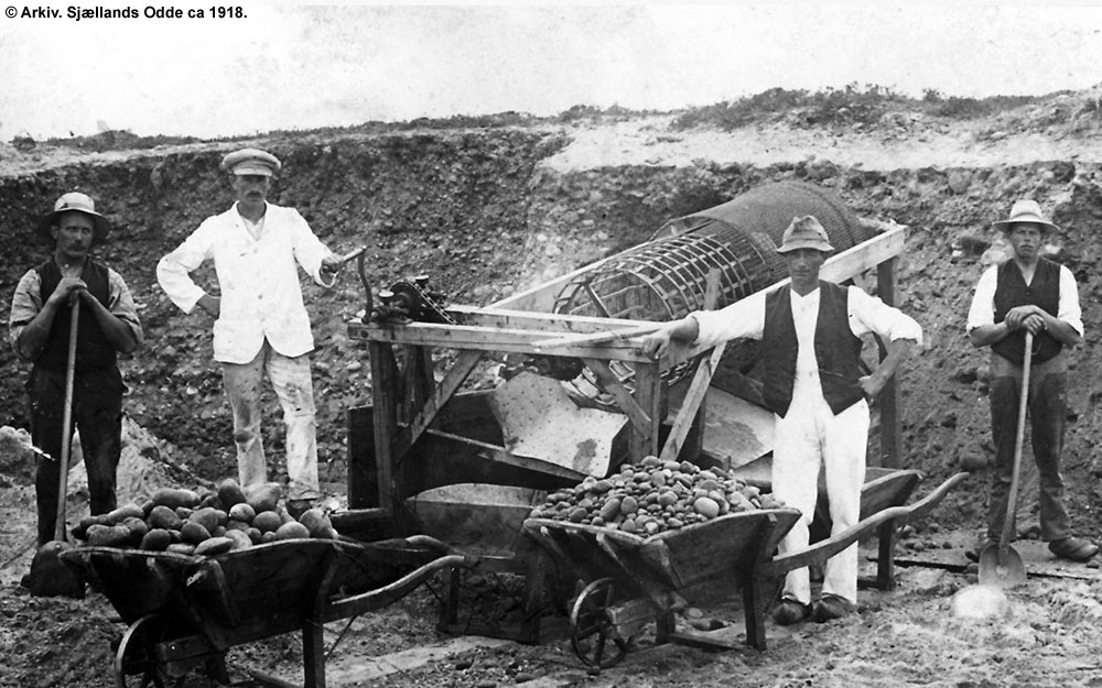 Yderby skærvefabrik ca 1918