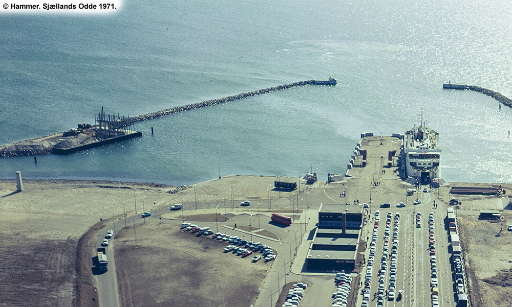 Odden Færgehavn 1971