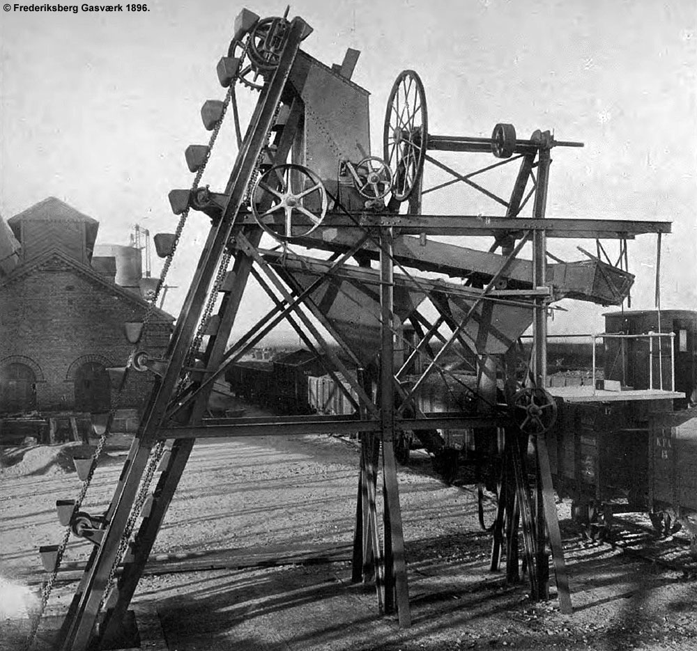 Frederiksberg Gasværk 1896